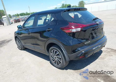 2022 Nissan Kicks S Xtronic Cvt from USA, damaged, VIN 3N1CP5BV6NL483876